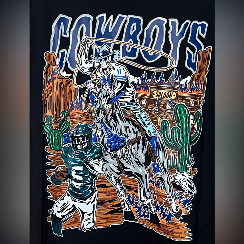 Cowboys Graphic Tee Shirt